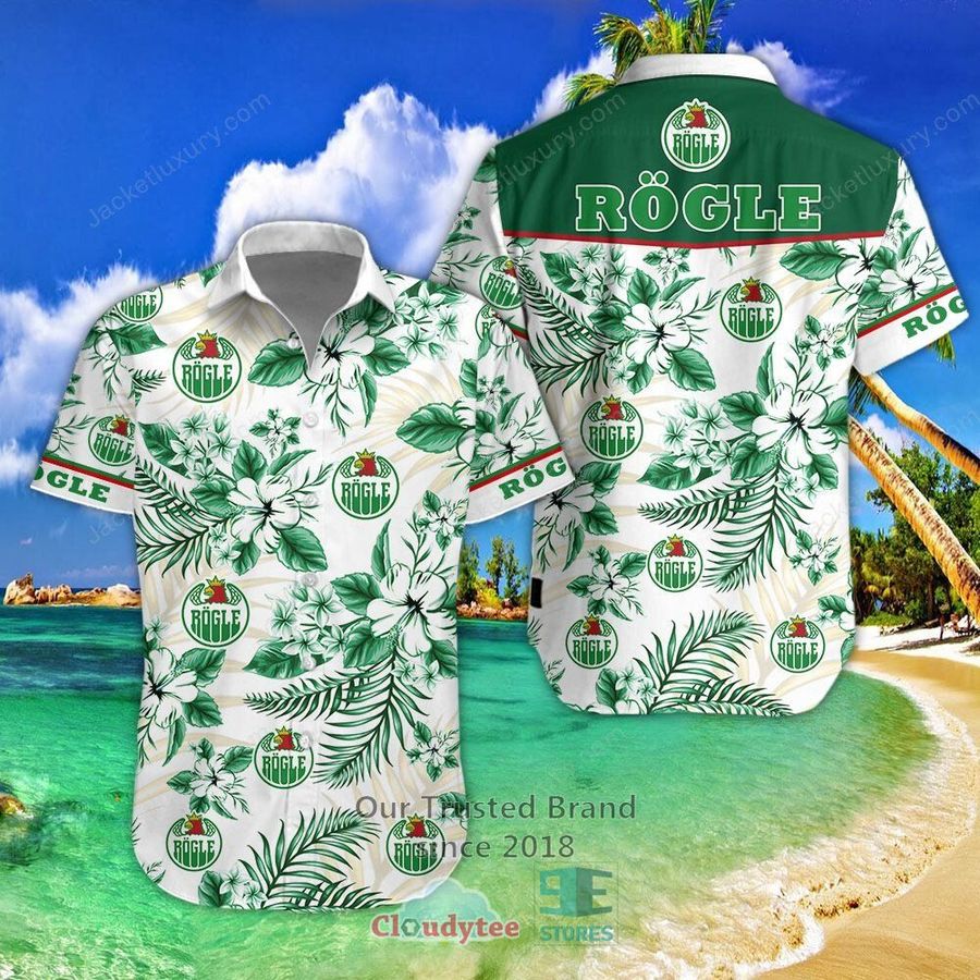 Rogle BK SHL Flowers Hawaiian Shirt, Short – LIMITED EDITION