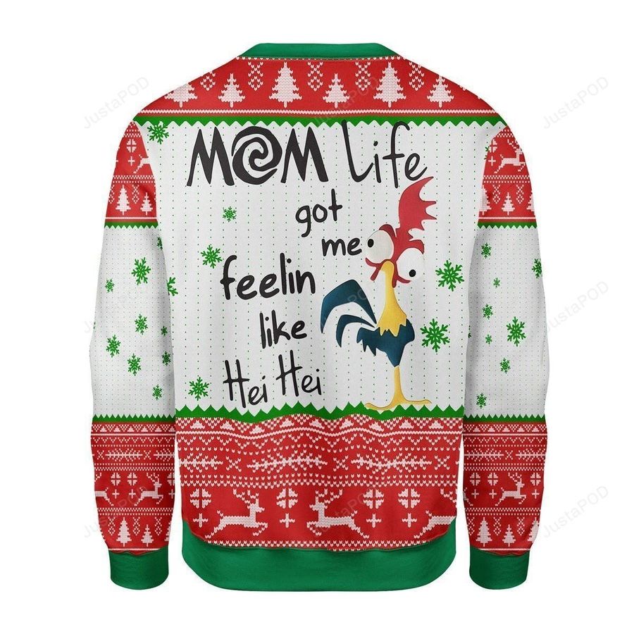 Rooster Ugly Christmas Sweater, All Over Print Sweatshirt, Ugly Sweater, Christmas Sweaters, Hoodie, Sweater