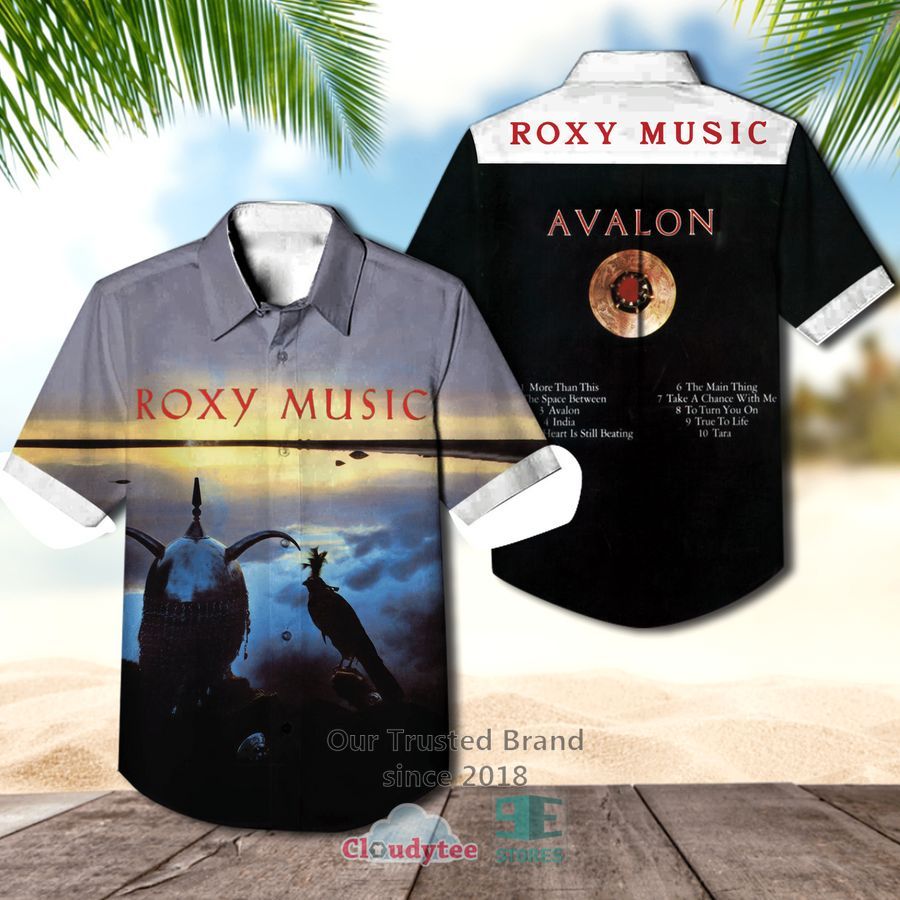 Roxy Music Avalon Casual Hawaiian Shirt – LIMITED EDITION