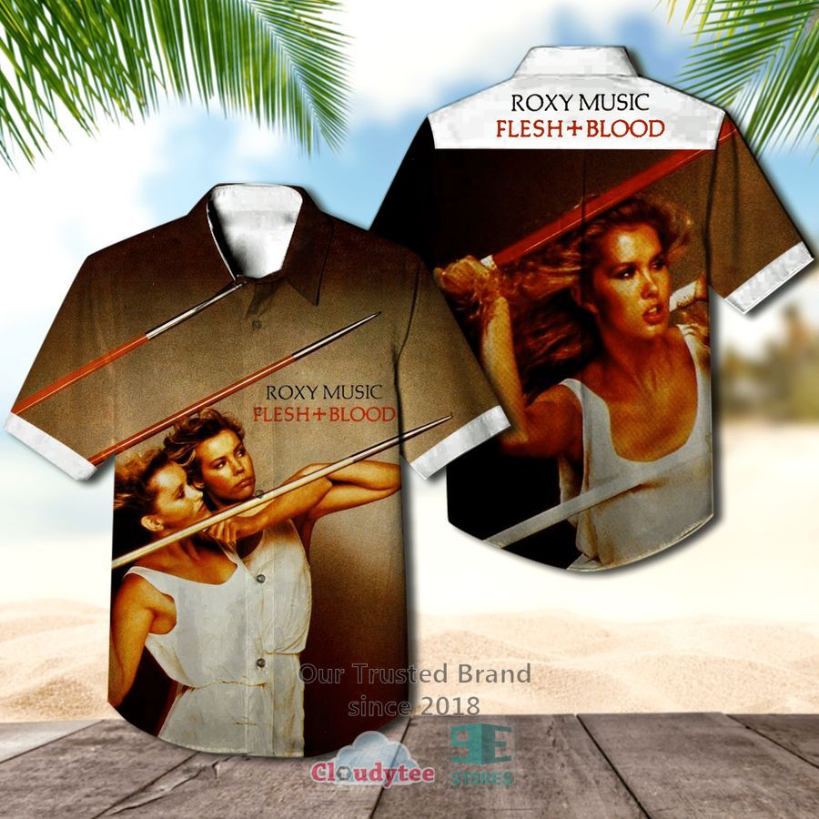 Roxy Music Flesh Blood Casual Hawaiian Shirt – LIMITED EDITION