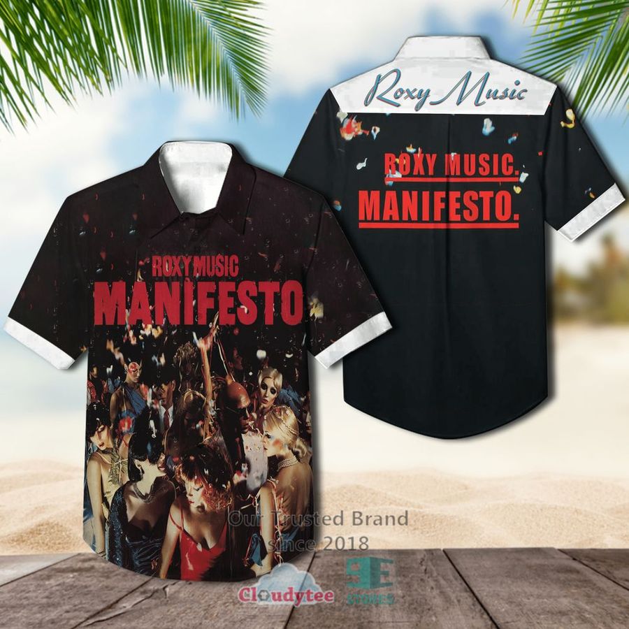 Roxy Music Manifesto Album Hawaiian Casual Shirt – LIMITED EDITION