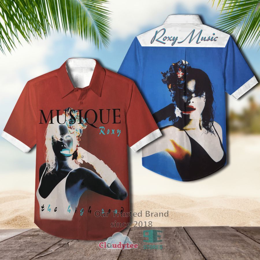 Roxy Music The High Road Album Casual Hawaiian Shirt – LIMITED EDITION