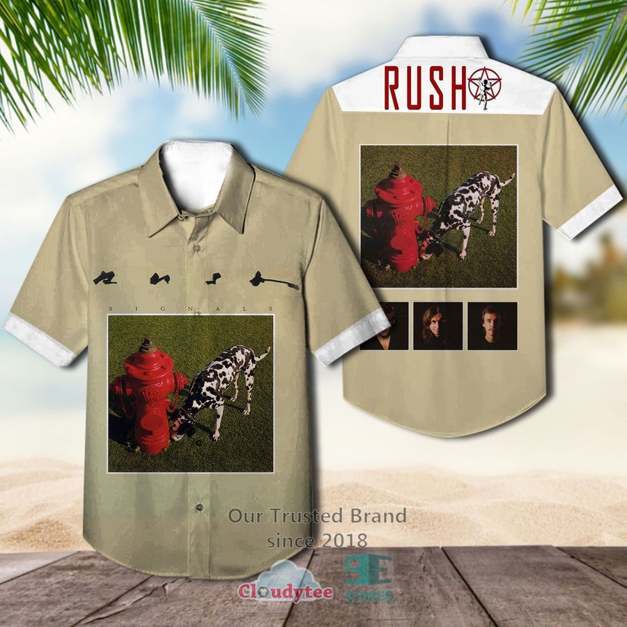Rush Band Signals Album Hawaiian Shirt – LIMITED EDITION