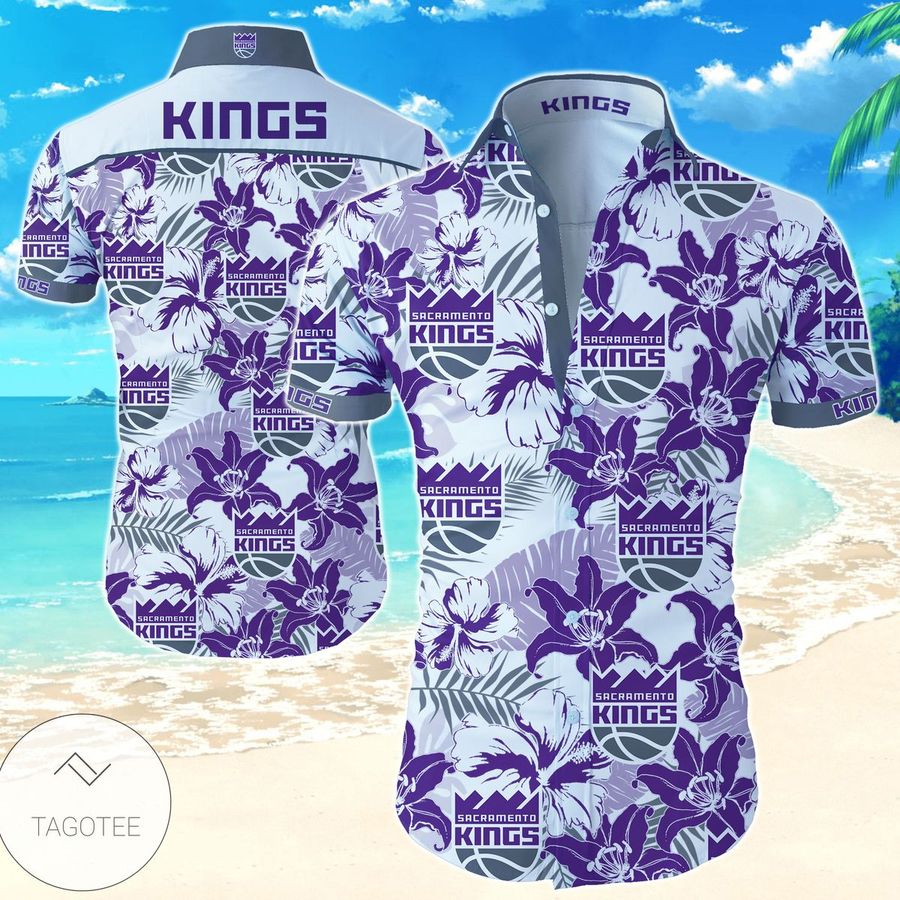 Sacramento Kings Hawaiian Shirt