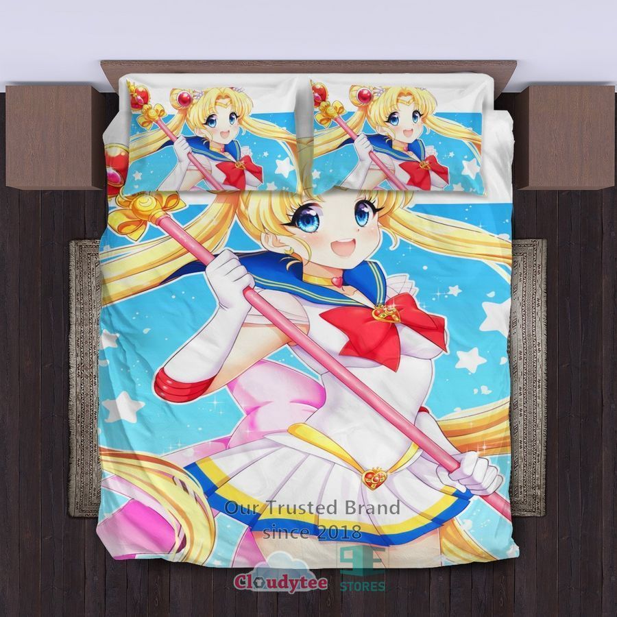 Sailor Moon blue Bedding Set – LIMITED EDITION