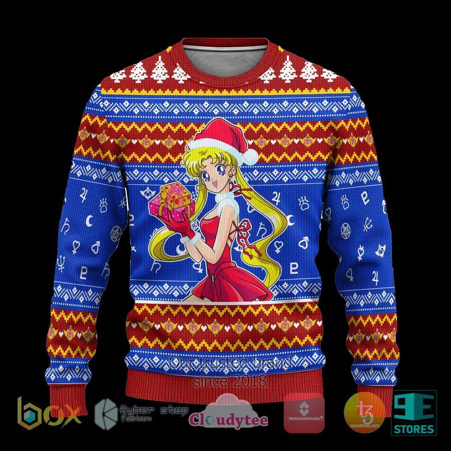Sailor Moon Christmas Anime Sweater – LIMITED EDITION