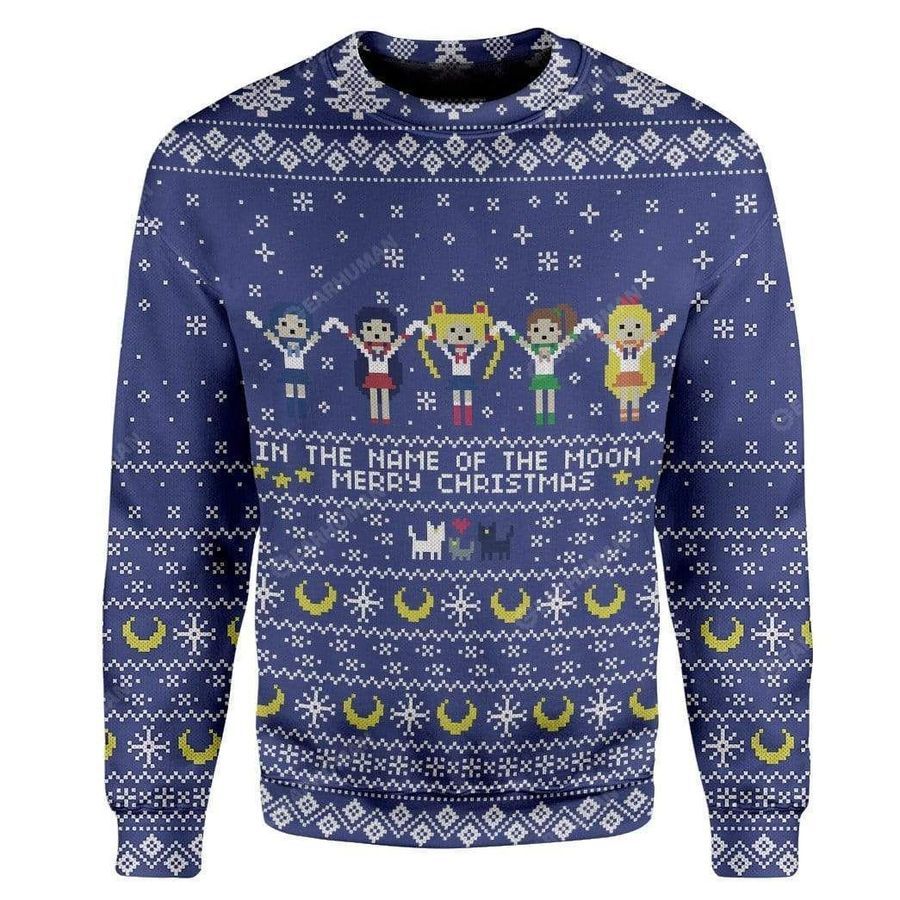 Sailor Moon For Unisex Ugly Christmas Sweater All Over Print
