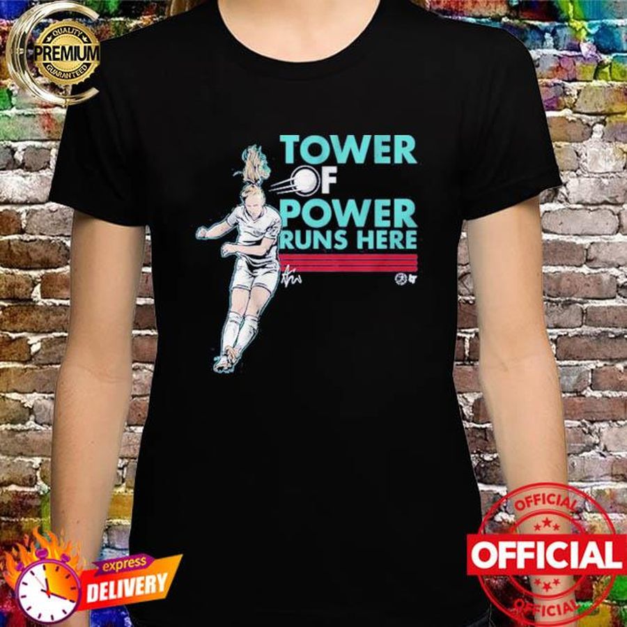 Sam mewis tower of power runs here new shirt