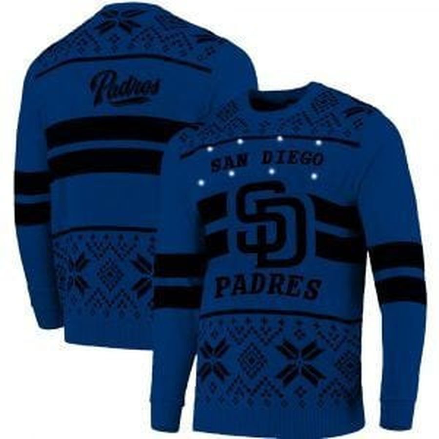 San Diego Padres Ugly Christmas Sweater All Over Print Sweatshirt