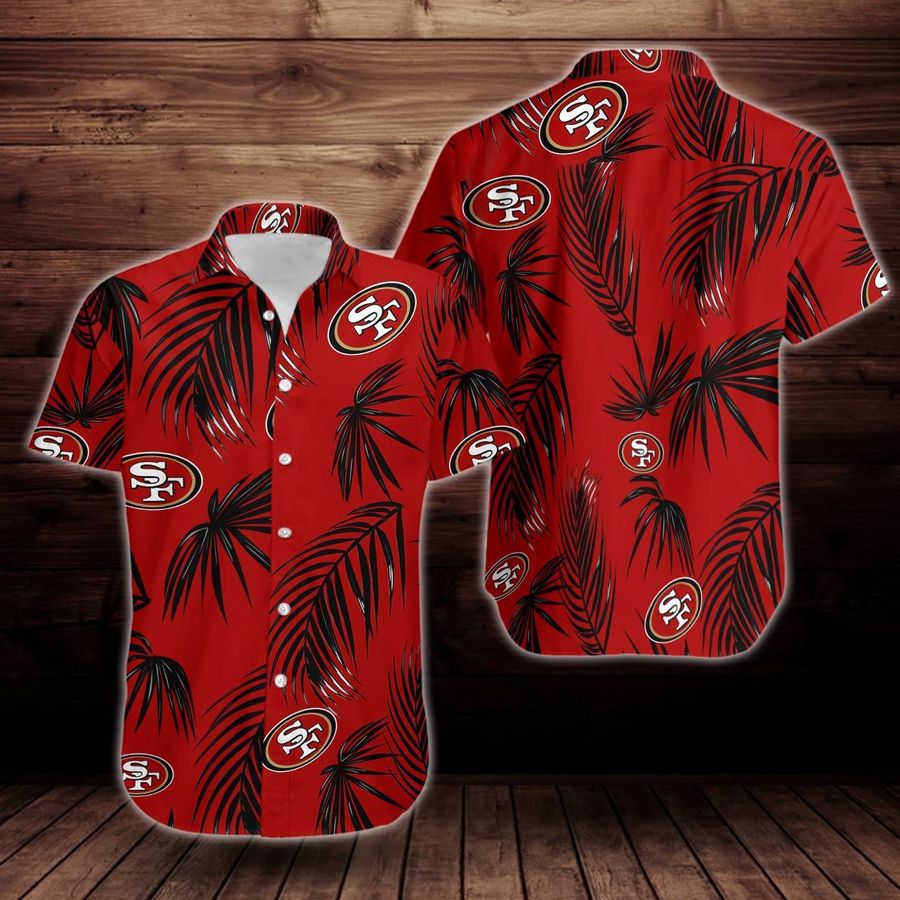 San Francisco 49ers Flower Short Sleeve Authentic Hawaiian Shirt 2022