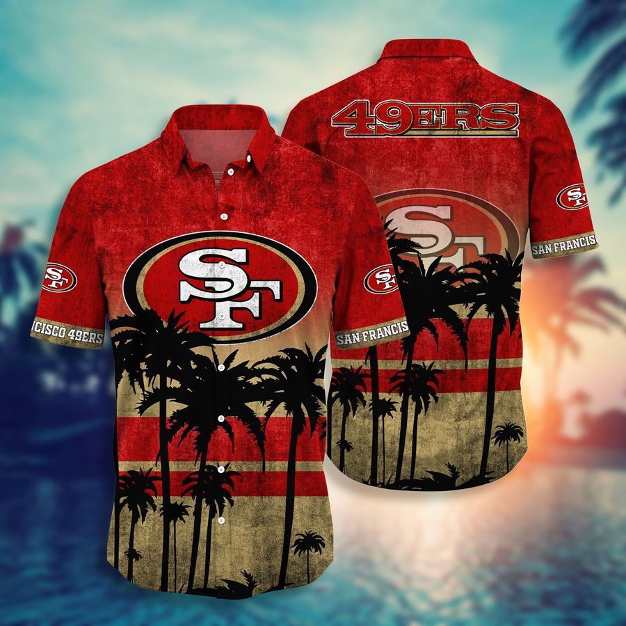 San Francisco 49ers NFL Limited T-shirt Hawaiian Shirt and  