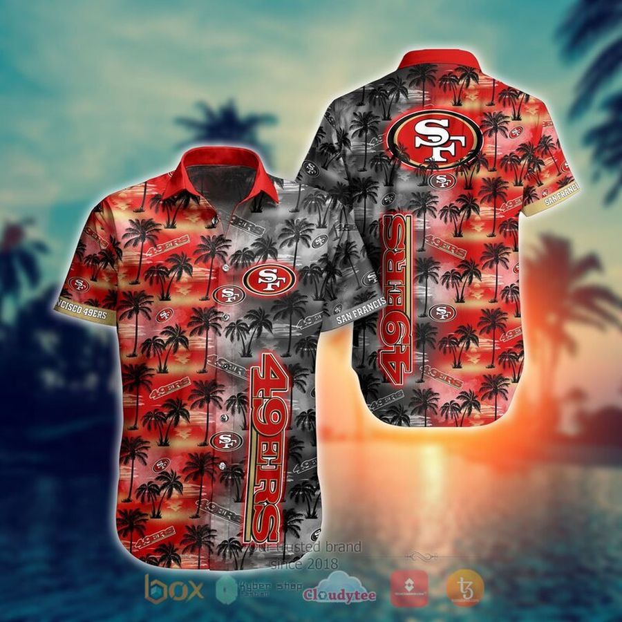 San Francisco 49ers Style Hawaiian Shirt Short