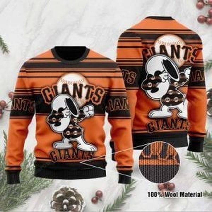 San Francisco Giants Ugly Christmas Sweater All Over Print Sweatshirt