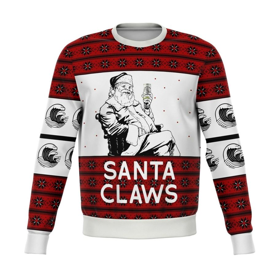 Santa Claws Ugly Christmas Sweater, Ugly Sweater, Christmas Sweaters, Hoodie, Sweater