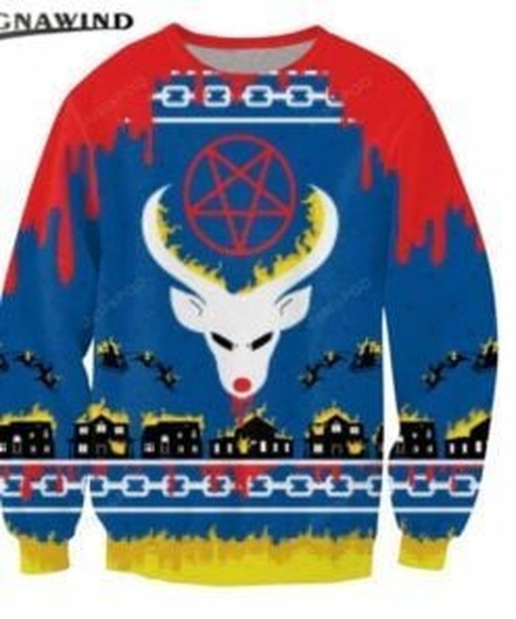 Santa Ugly Christmas Sweater, All Over Print Sweatshirt, Ugly Sweater, Christmas Sweaters, Hoodie, Sweater