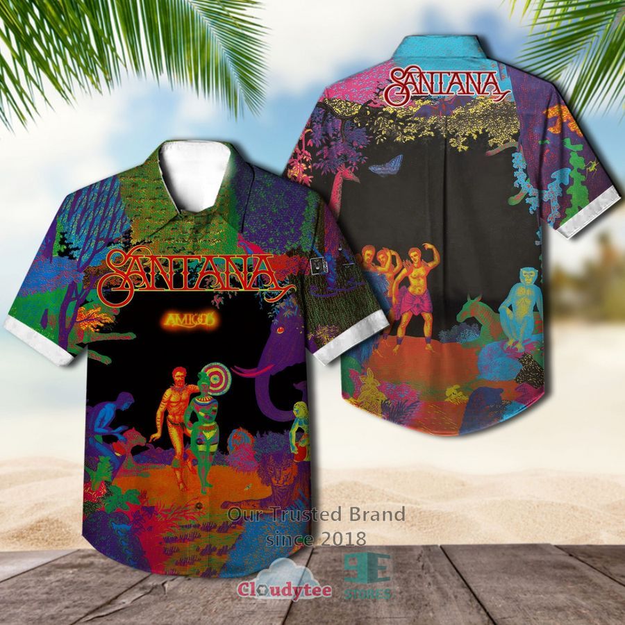 Santana Band Amigos Album Hawaiian Shirt – LIMITED EDITION