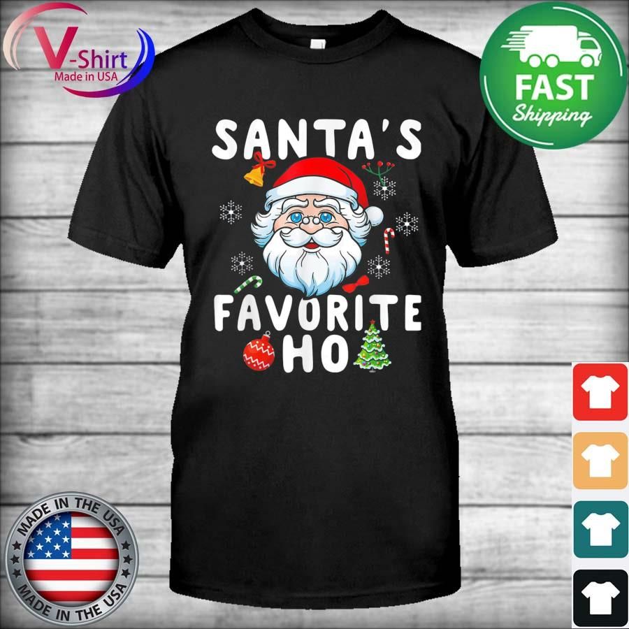 Santa’s Favorite Ho Inappropriate Christmas Sweatshirt