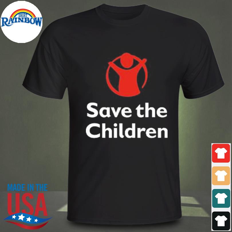 Save the children logo shirt