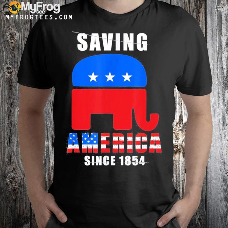 Saving America republican shirt