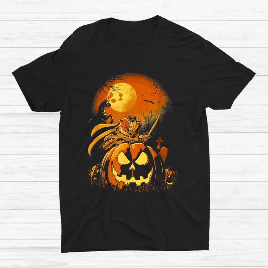 Scary Creepy Horror Halloween Shirt