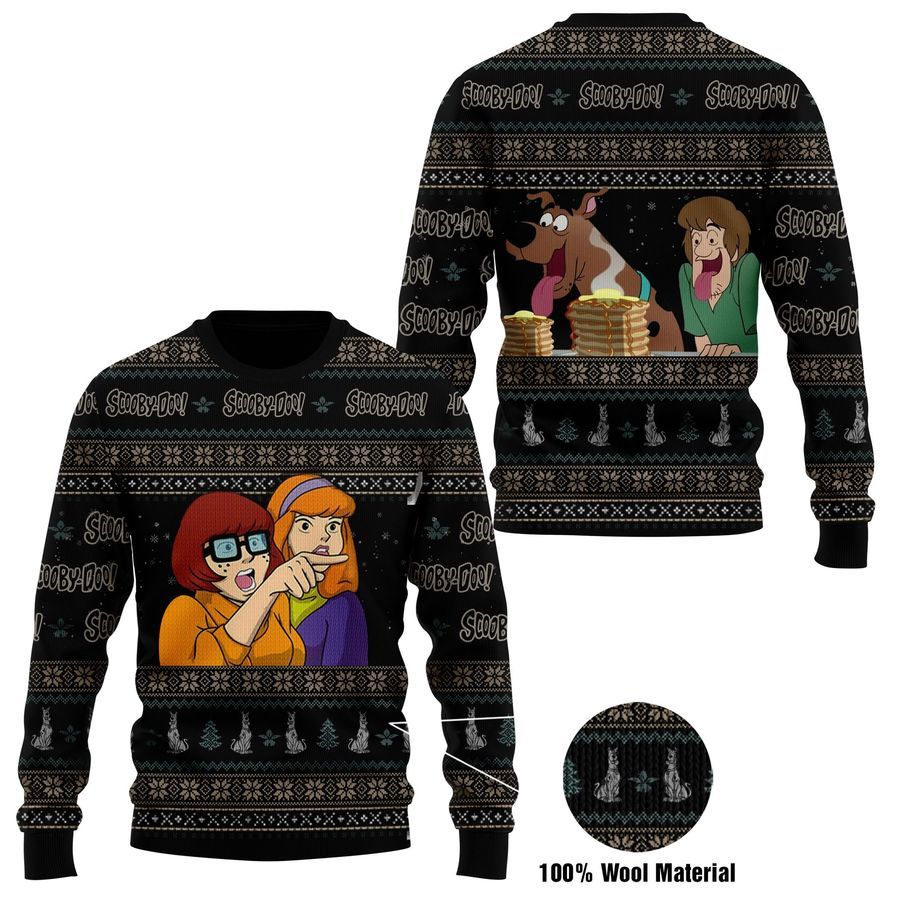 Scoby Doo team funny ugly SWEATER