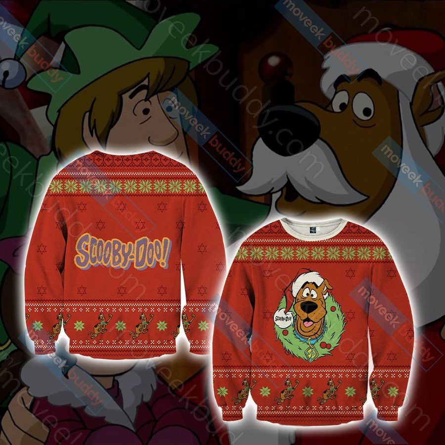 Scooby-Doo For Unisex Ugly Christmas Sweater, All Over Print Sweatshirt, Ugly Sweater, Christmas Sweaters, Hoodie, Sweater