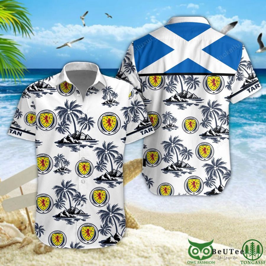 Scotland UEFA football team Hawaiian Shirt  