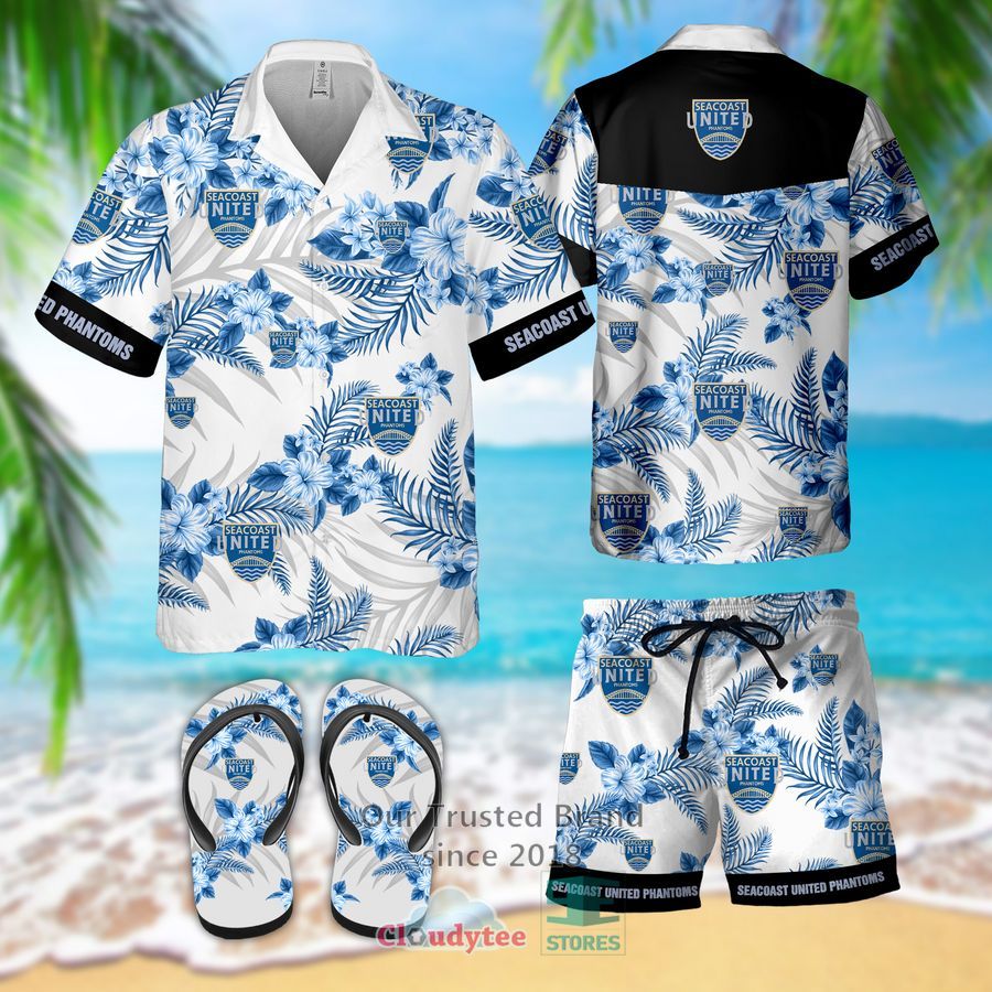 Seacoast United Phantoms Hawaiian Shirt, Flip Flops – LIMITED EDITION