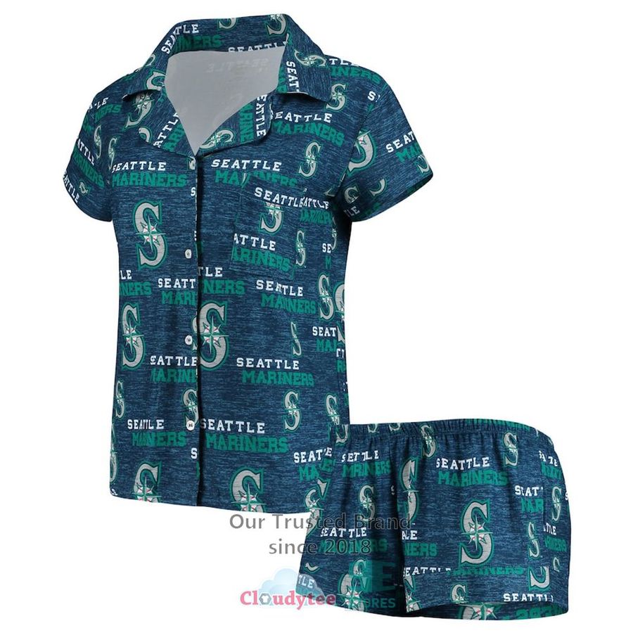 Seattle Mariners Navy Hawaiian Shirt, Short – LIMITED EDITION