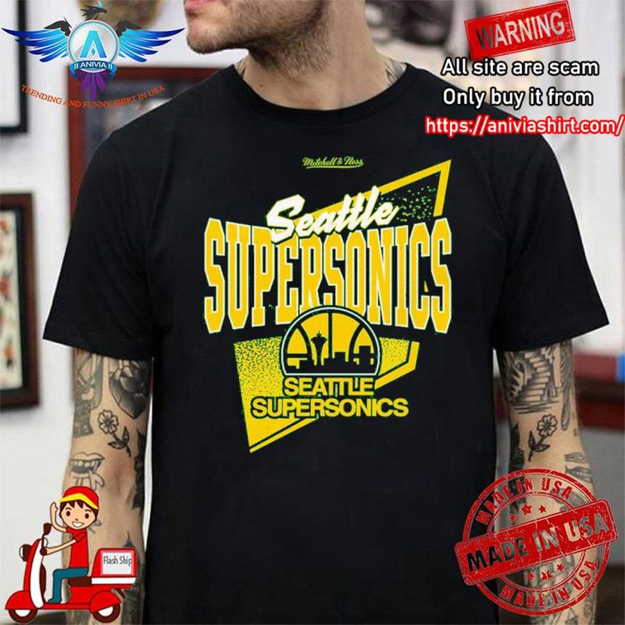Seattle Super Sonics Mitchell shirt