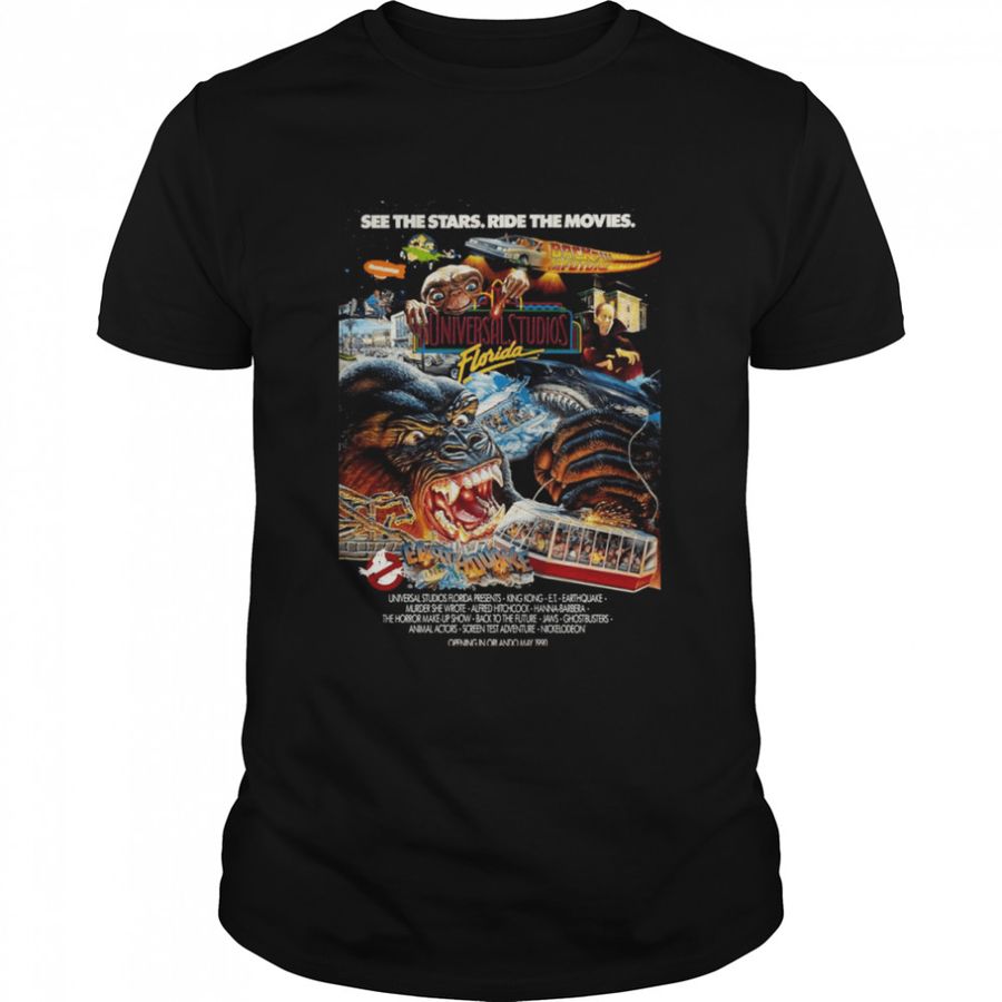 See The Stars Ride The Movies Vintage Movie shirt