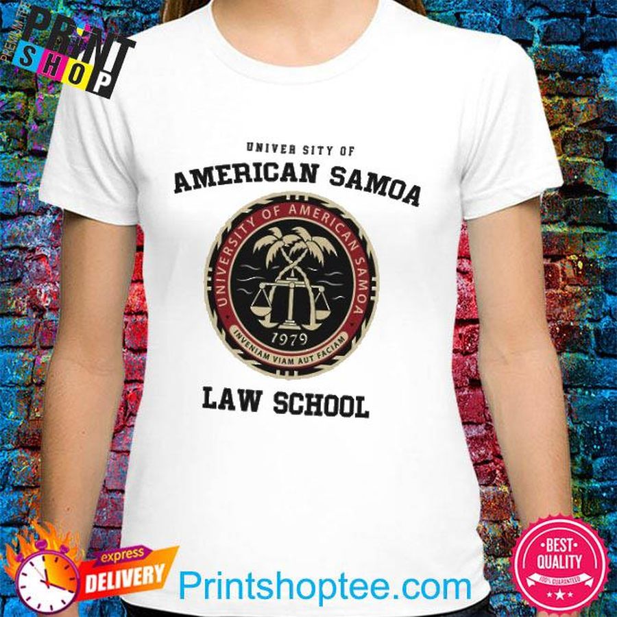 Ser Pounce University of American Samoa Law School Shirt