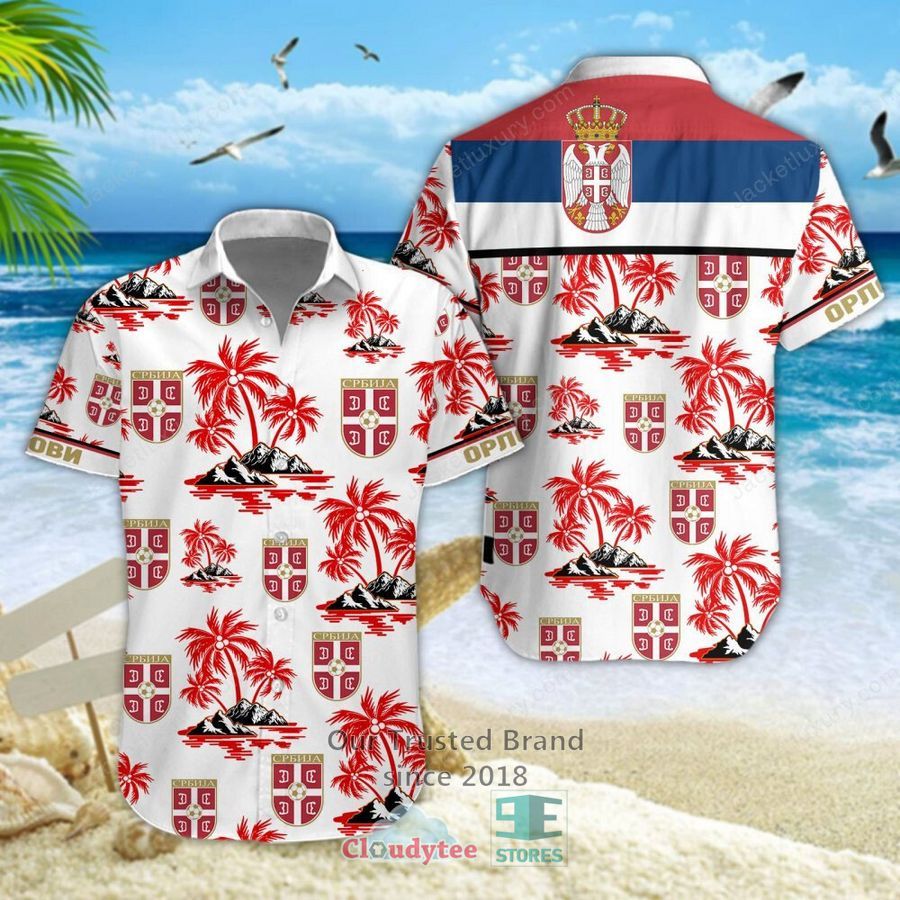 Serbia national football team Hawaiian Shirt, Short – LIMITED EDITION