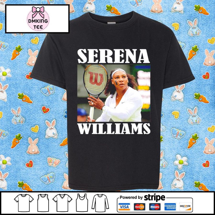 Serena Williams Best Female Player Vintage Classic Shirt