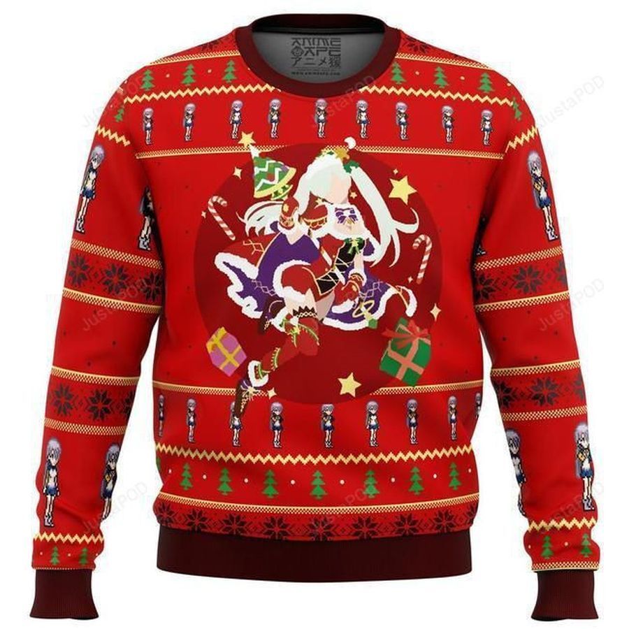Seven Deadly Sins Elizabeth Holidays Ugly Christmas Sweater All Over