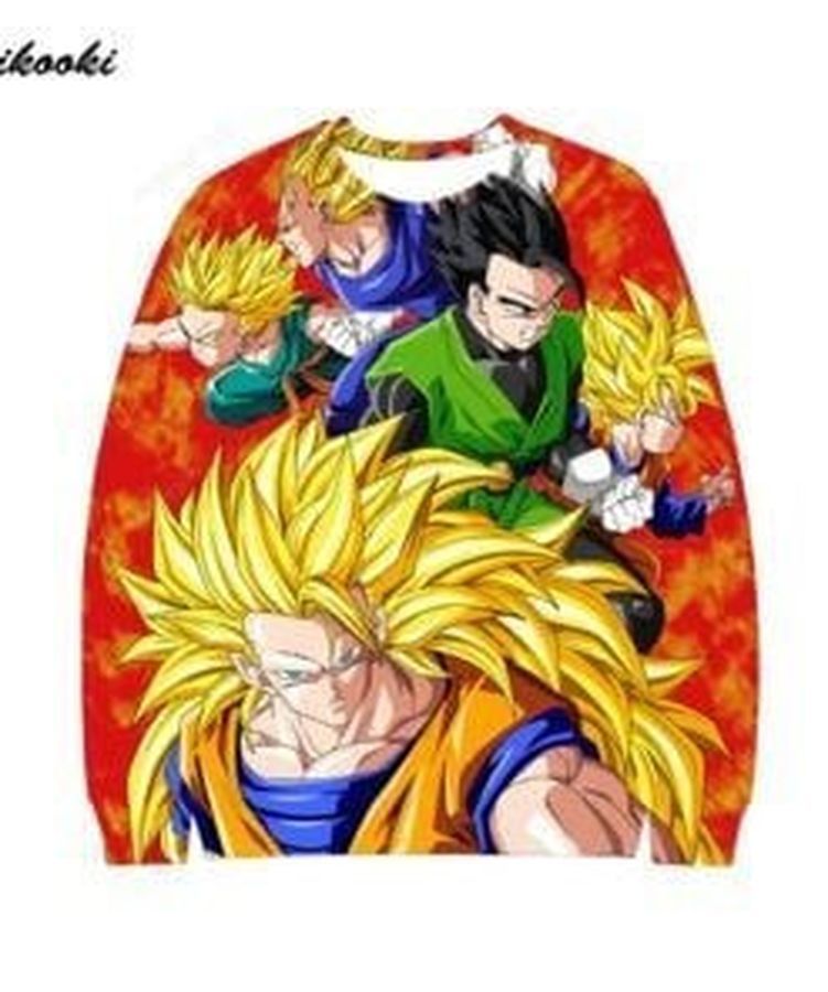 Seven Dragon Ball Ugly Christmas Sweater All Over Print Sweatshirt