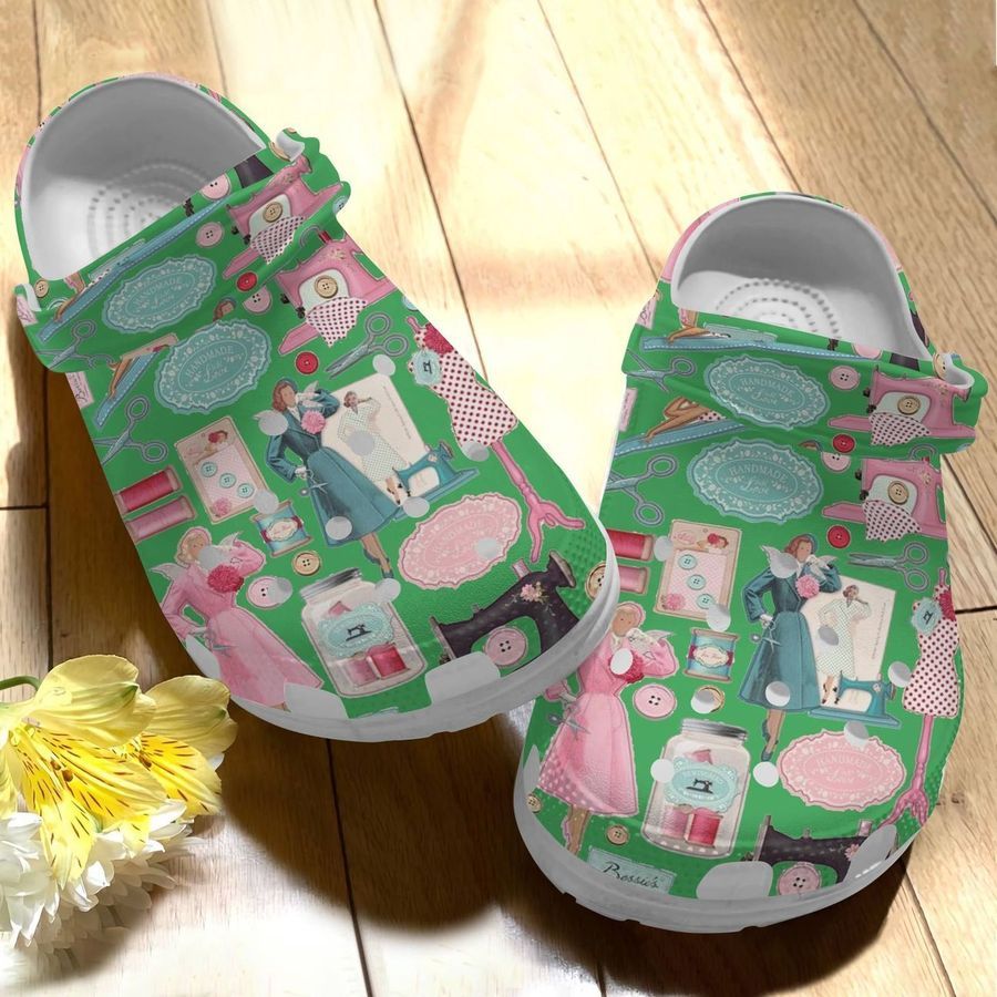 Sewing Personalize Clog Custom Crocs Fashionstyle Comfortable For Women Men Kid Print 3D Sewing Girls