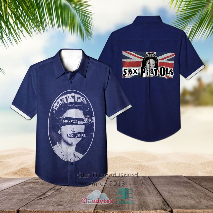 Sex Pistols Band God Save The Queen Album Hawaiian Shirt – LIMITED EDITION