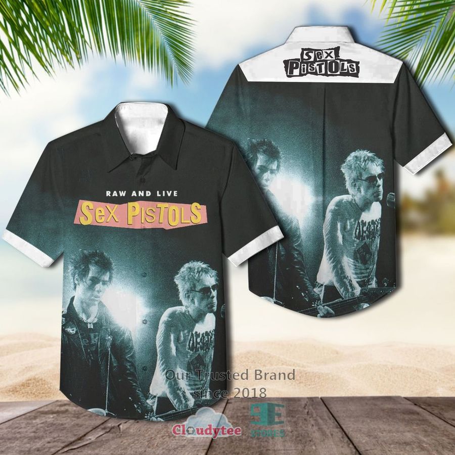 Sex Pistols Raw and Live 2004 Casual Hawaiian Shirt – LIMITED EDITION
