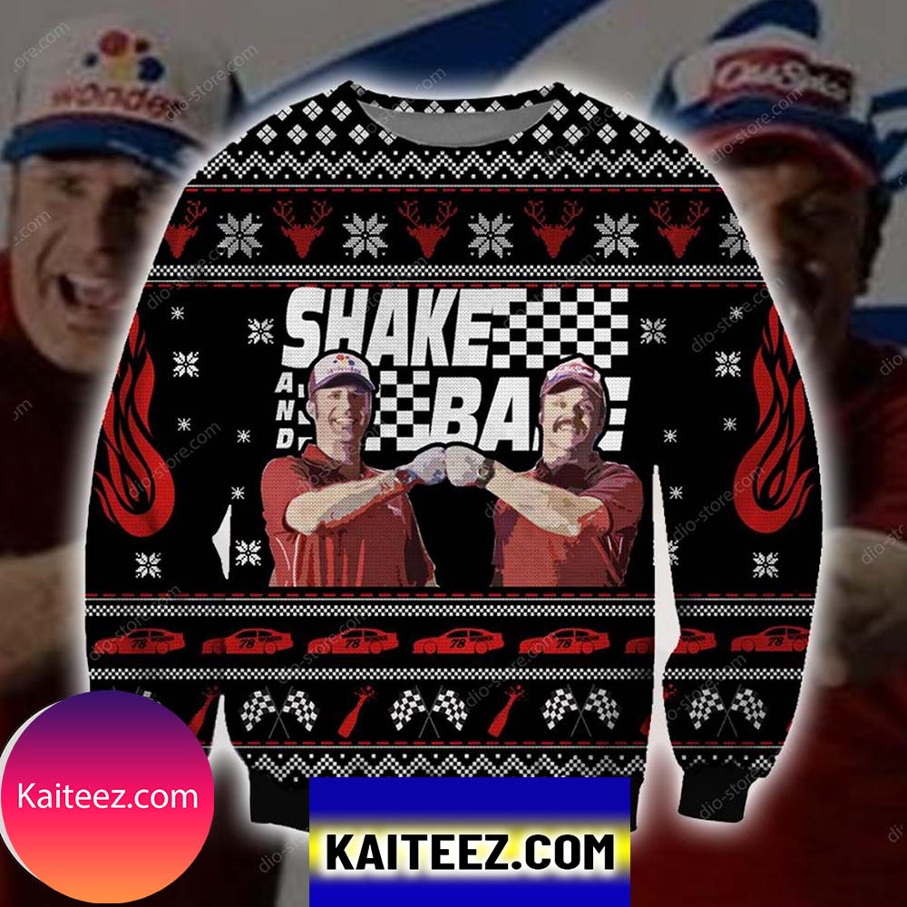 Shake And Bake Knitting Pattern 3d Print Christmas Ugly Sweater