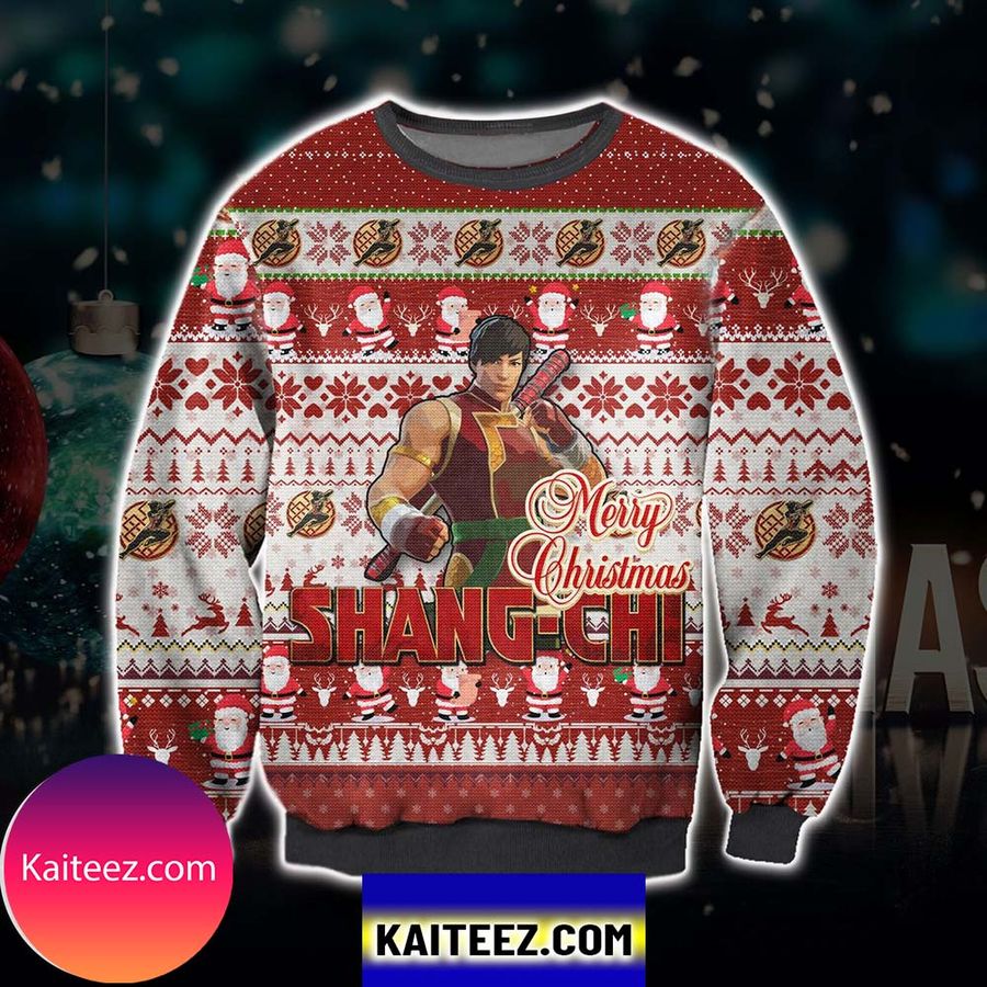 Shang-chi 3d All Over Printed  Christmas Ugly  Sweater