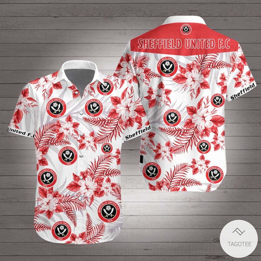Sheffield United Fc Hawaiian Shirt