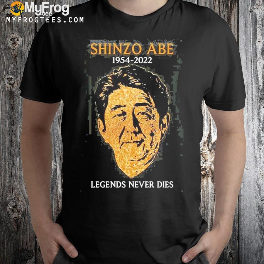 Shinzo abe thank you for the memories 19542022 shirt