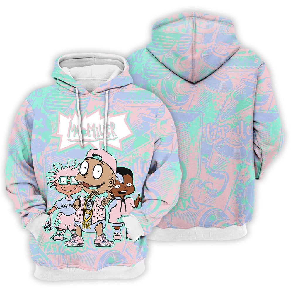 Shirt To Match JD 5 Retro Easter - Mac Tommy Miller - Easter 5s Matching 3D Hoodie