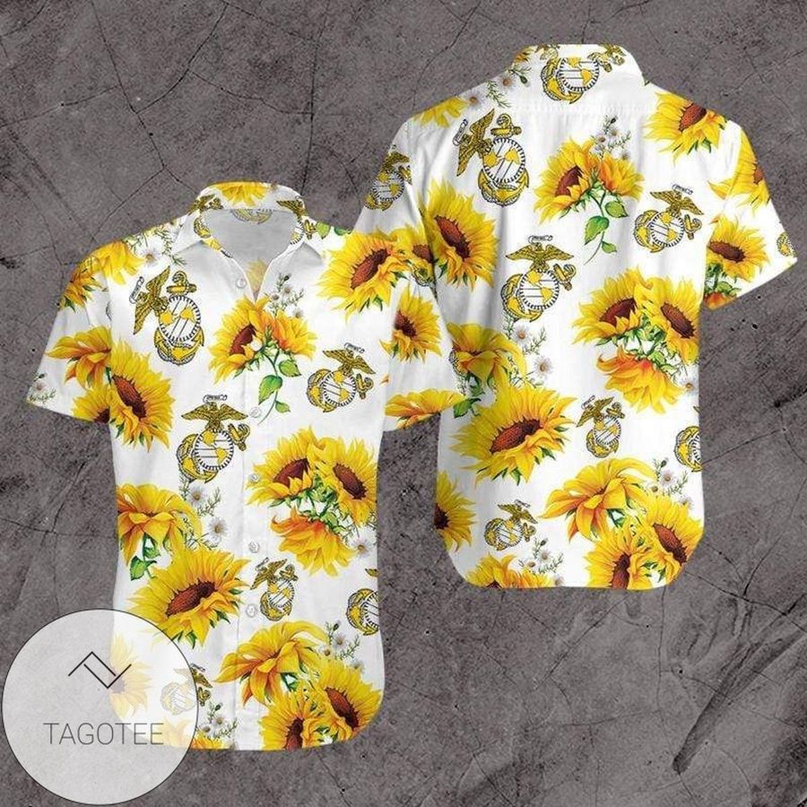 Shop From 1000 Unique Hawaiian Aloha Shirts Us Marine Sunflower