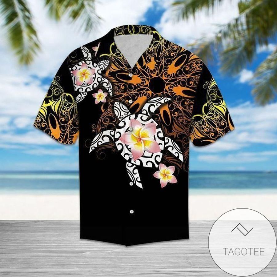 Shop From 1000 Unique Turtle Floral Authentic Hawaiian Shirt 2022