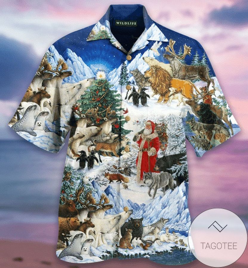 Shop From 1000 Unique Wildlife Christmas Authentic Hawaiian Shirt 2022