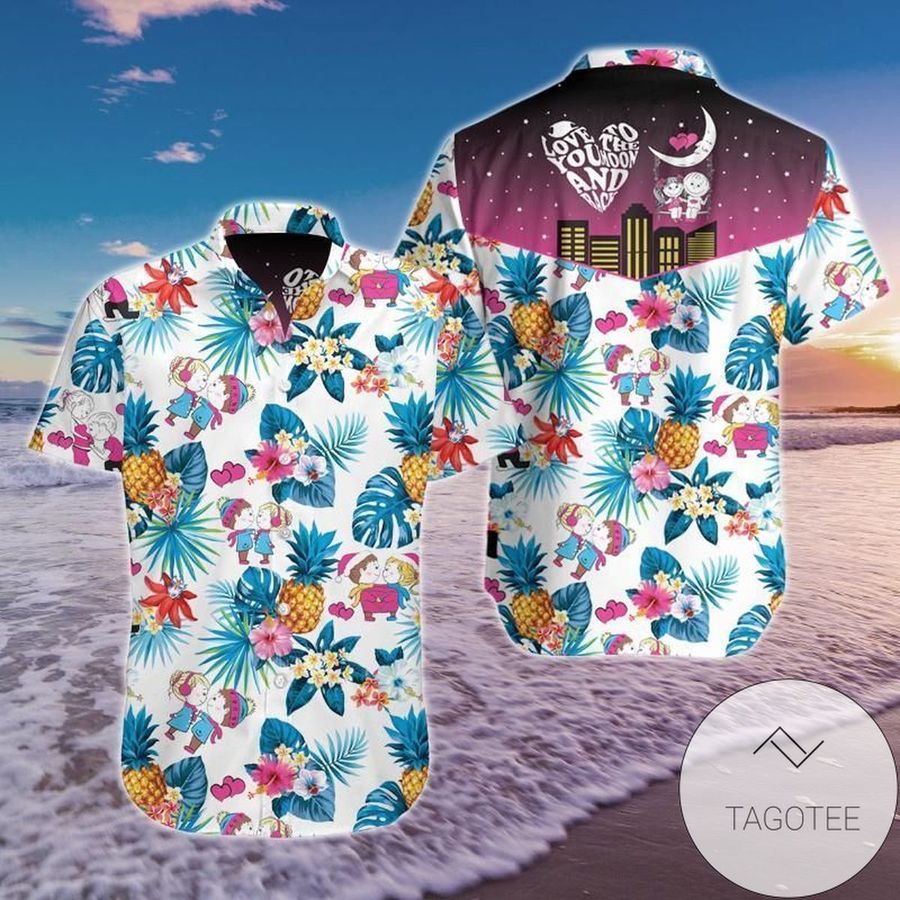 Shop I Love You Authentic Hawaiian Shirt 2022