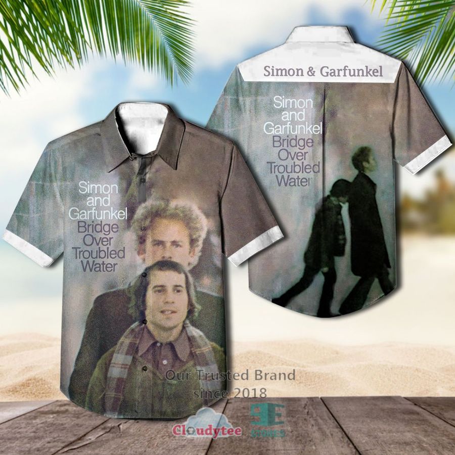 Simon and Garfunkel Bridge Over Troubled Water Albums Hawaiian Shirt – LIMITED EDITION