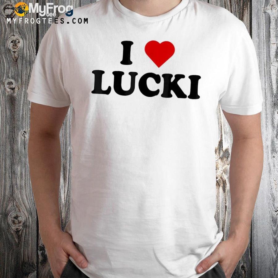 Simone I love luckI I heart luckI shirt